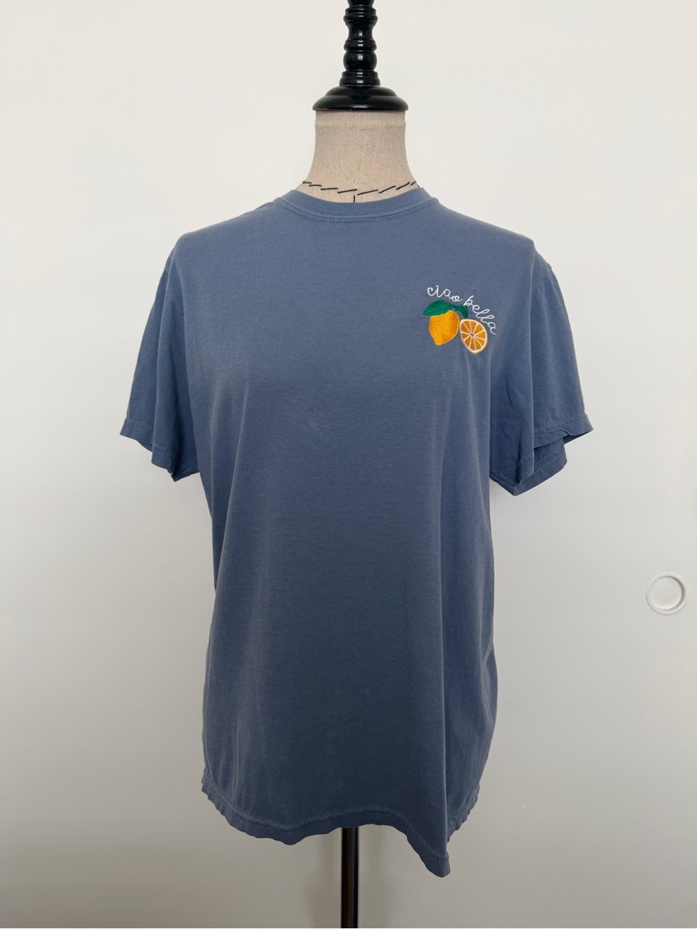 Ciao Bella blue comfort colors t shirt